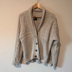 Max mara weekend collection cableknit cardigan